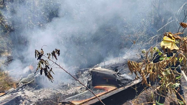 一货机在菲律宾坠毁 两名飞行员死亡