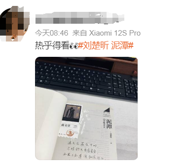 此前因获奖感言爆火，刘楚昕的小说《泥潭》问世插图7