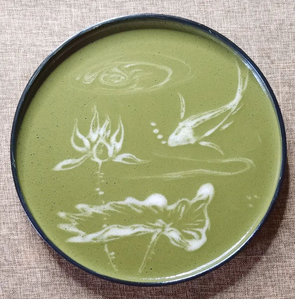 非遗"茶百戏"可太美了!