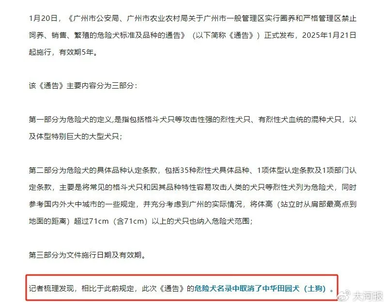 中华田园犬禁养登上热搜！多地宣布：解禁插图2