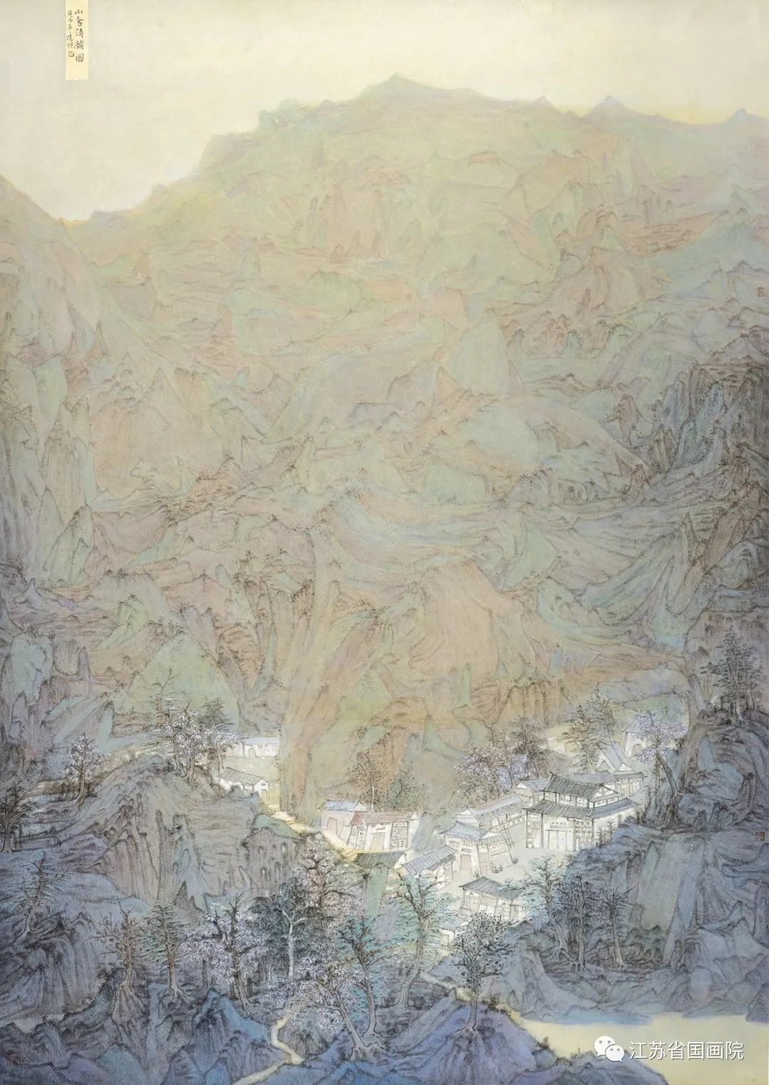 李德功《盛世金秋硕果丰》210cm×192cm河南省孙林《山青水绿鸟儿归》