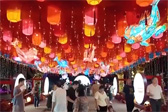 中秋临近节日氛围渐浓