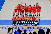  China's women's volleyball team rose to the sixth place in the world